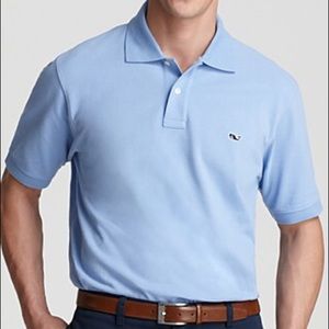 Vineyard Vines Light Blue Polo EUC